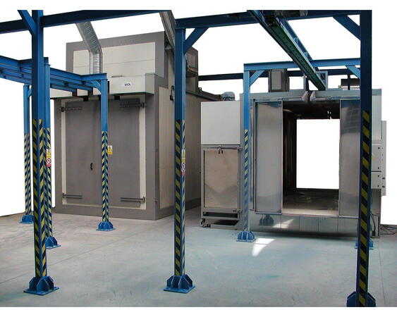 Varnishing and varnishing room